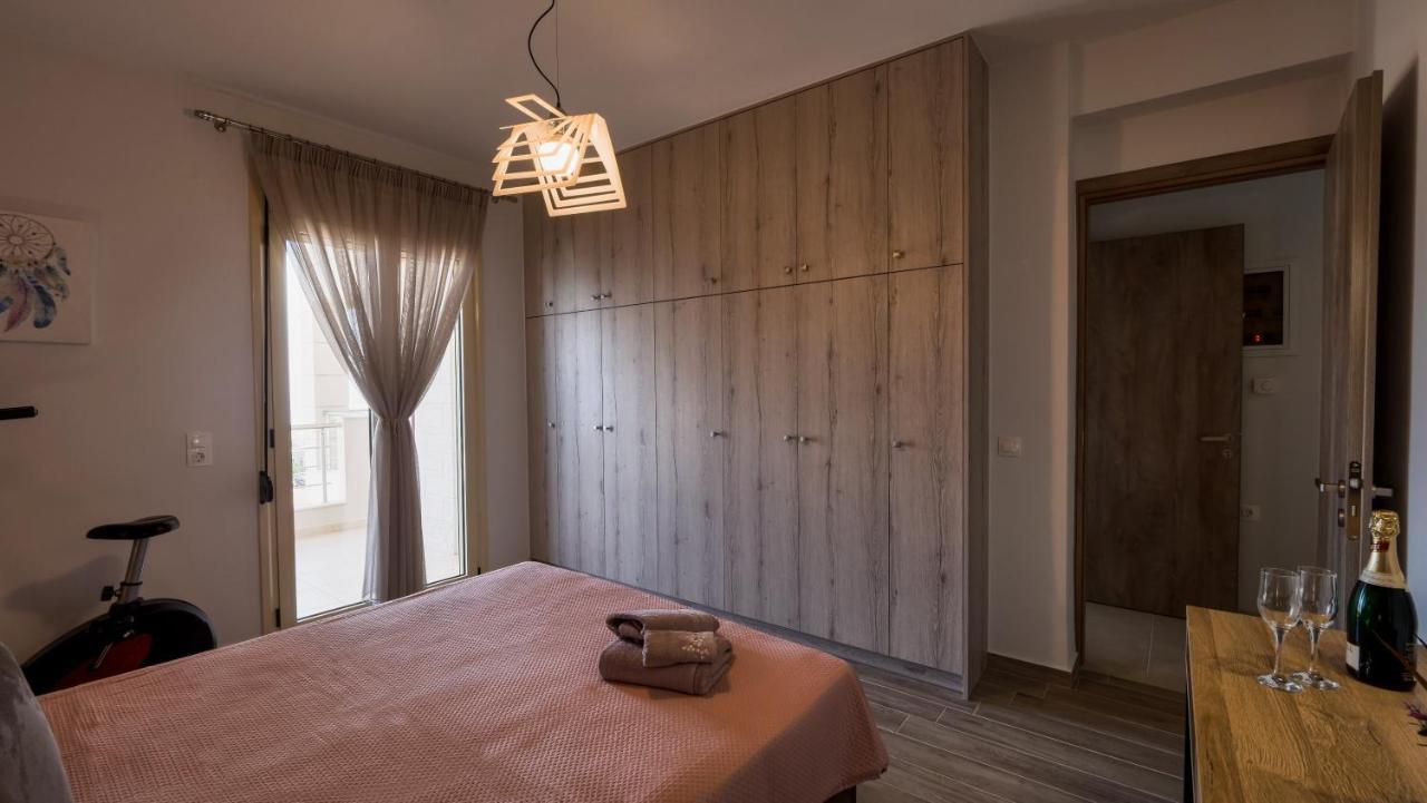 Azur Horizon Oceanview House Apartment Kokkini Hani Bagian luar foto