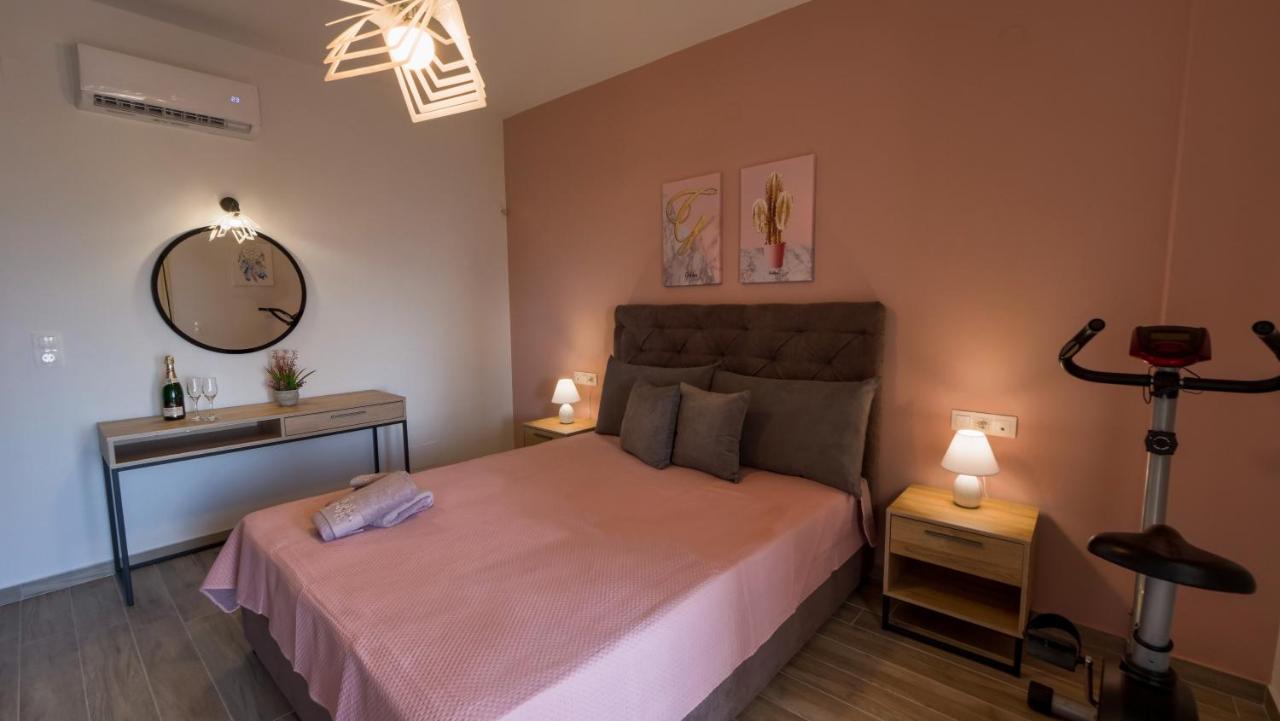 Azur Horizon Oceanview House Apartment Kokkini Hani Bagian luar foto