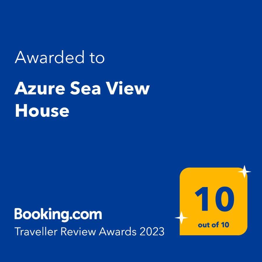 Azur Horizon Oceanview House Apartment Kokkini Hani Bagian luar foto